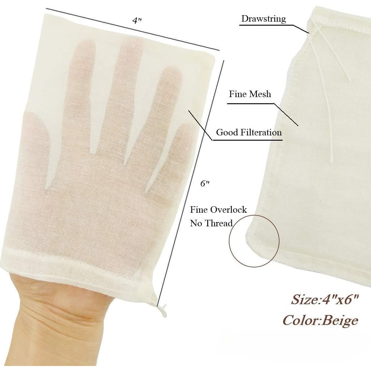 X-Small Reusable Cotton Filter – Coffee Tea Leaf recenzja i cena
