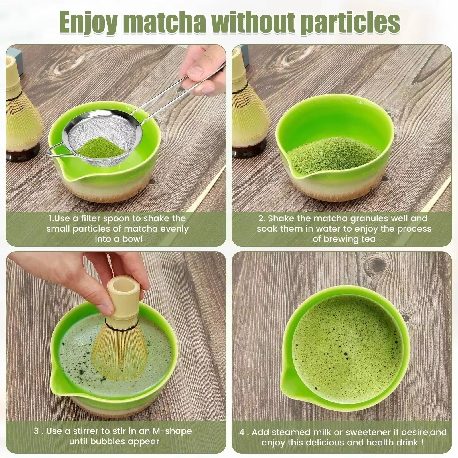 3Pcs Matcha Whisk Set Handmade – Matcha Whisk Set recenzja i cena