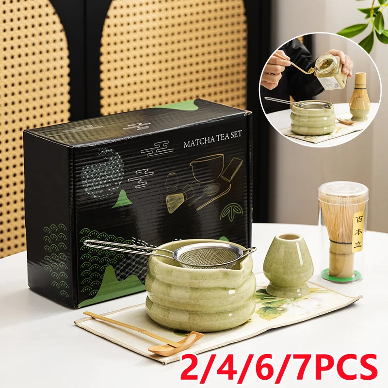 2/4//7PCS Japanese Matcha Set  – Matcha Whisk Set recenzja i cena