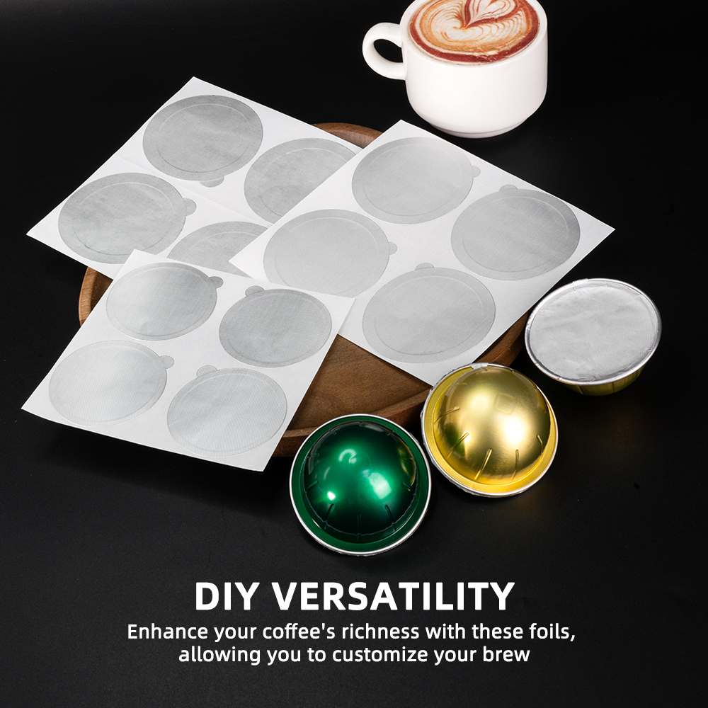 Aluminum Foil Seal Lids to Reu – Coffee Tea Difference recenzja i cena