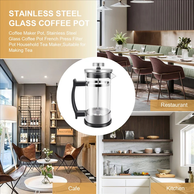 Coffee French Press Pot With F – Cold Brew Jar recenzja i cena