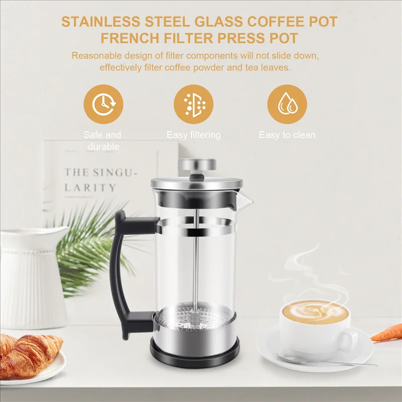 Coffee French Press Pot With F – Cold Brew Jar recenzja i cena