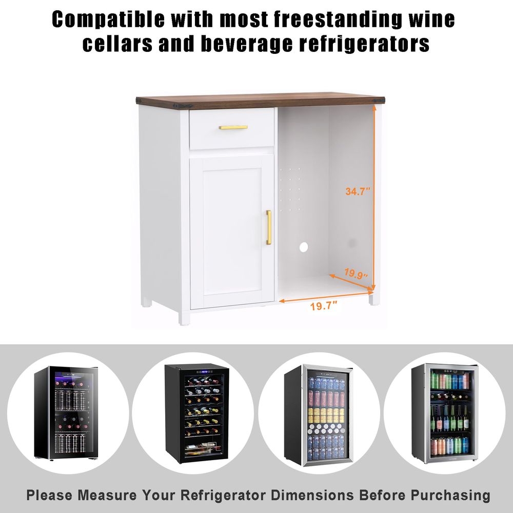 Coffee Bar with Mini Fridge Sp – Coffee & Tea Collective recenzja i cena